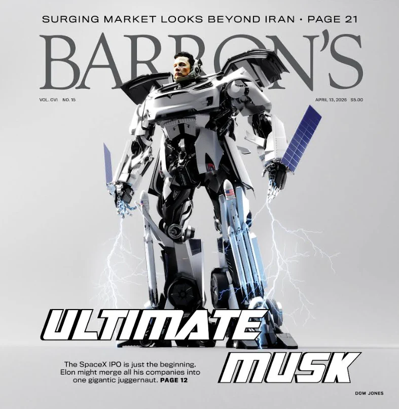 ULTIMATE MUSK | Barron's, April 13, 2026