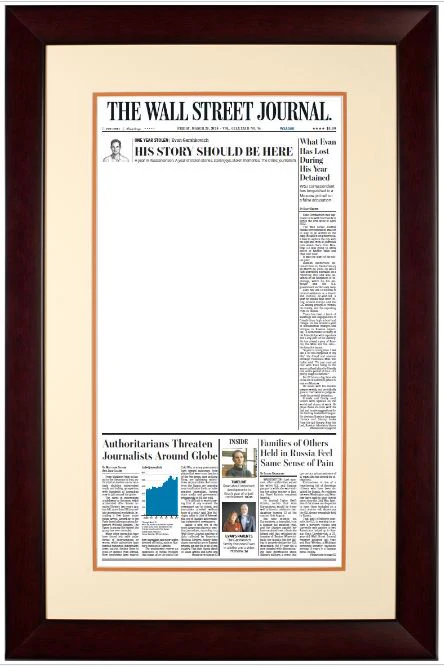 His Story Should Be Here | The Wall Street Journal, Framed Reprint, March 29, 2024 - Image 3