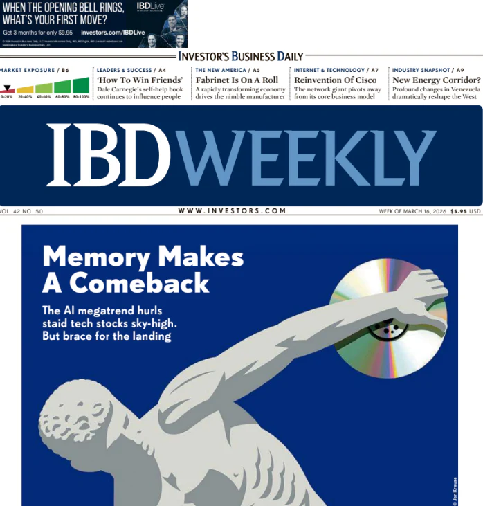 Memory Makes A Comeback | IBD Weekly, March 16, 2026