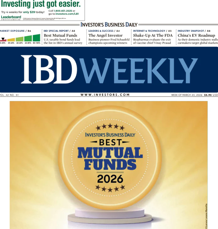 Best Mutual Funds 2026 | IBD Weekly, March 23, 2026