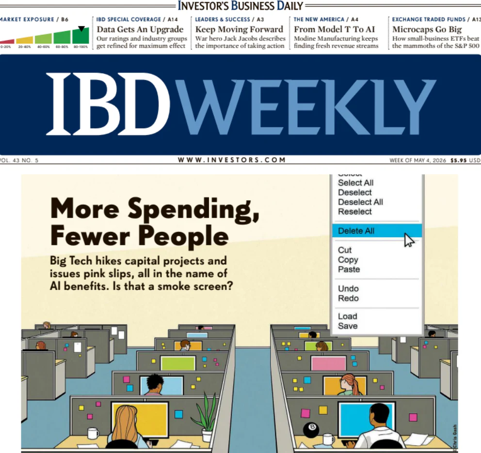 More Spending, Fewer People | IBD Weekly, May 04, 2026