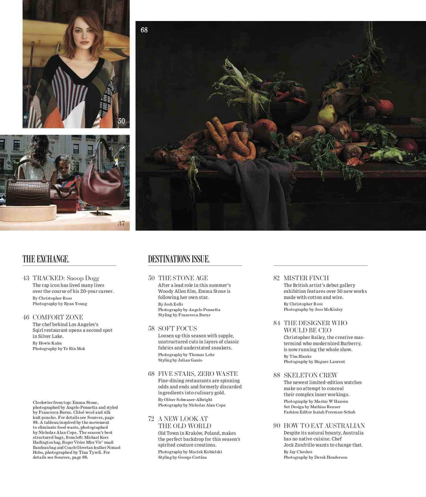 Emma Stone | WSJ. Magazine, July / August 2015 - Image 3