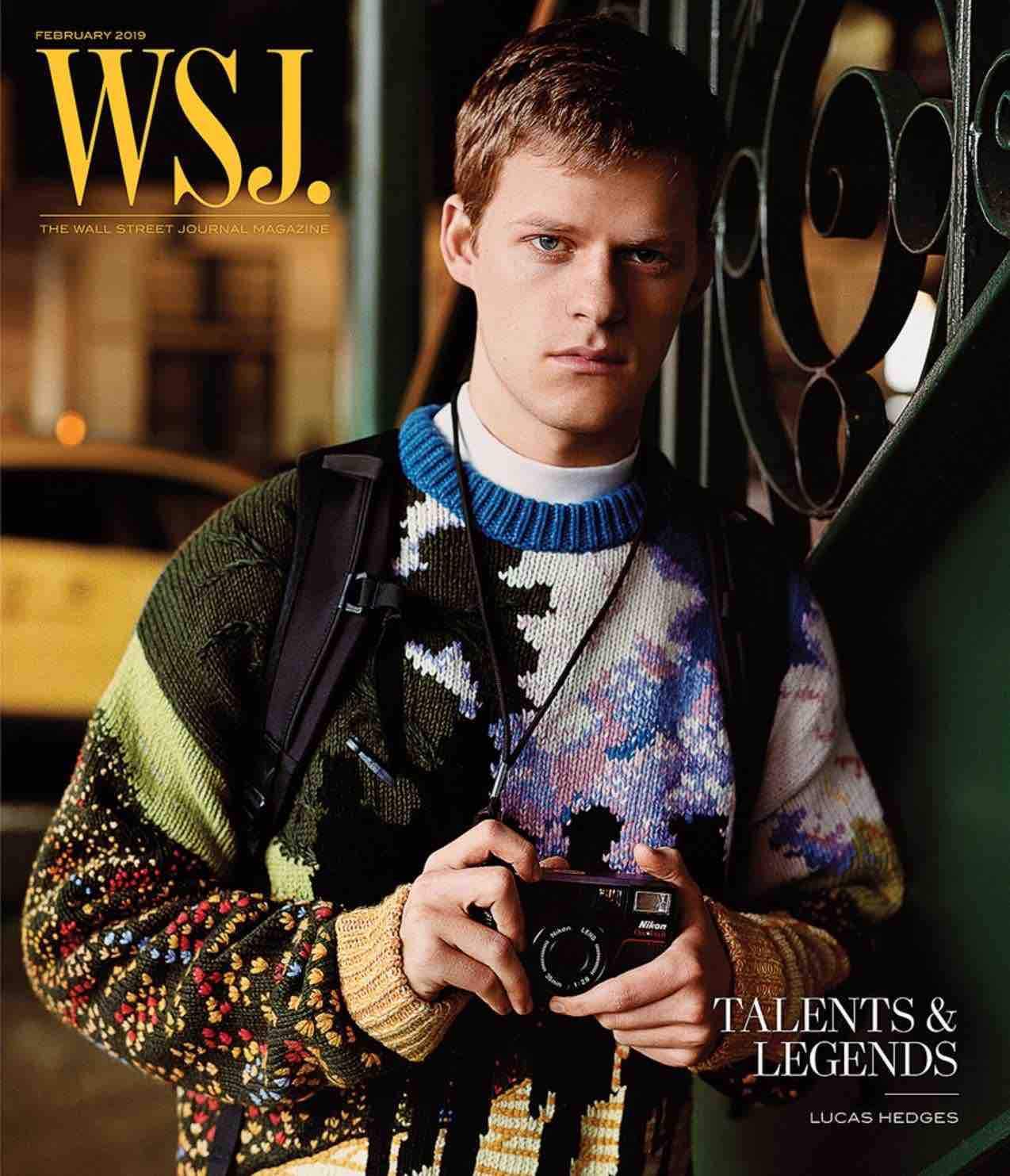 Lucas Hedges | WSJ. Magazine, February 2019