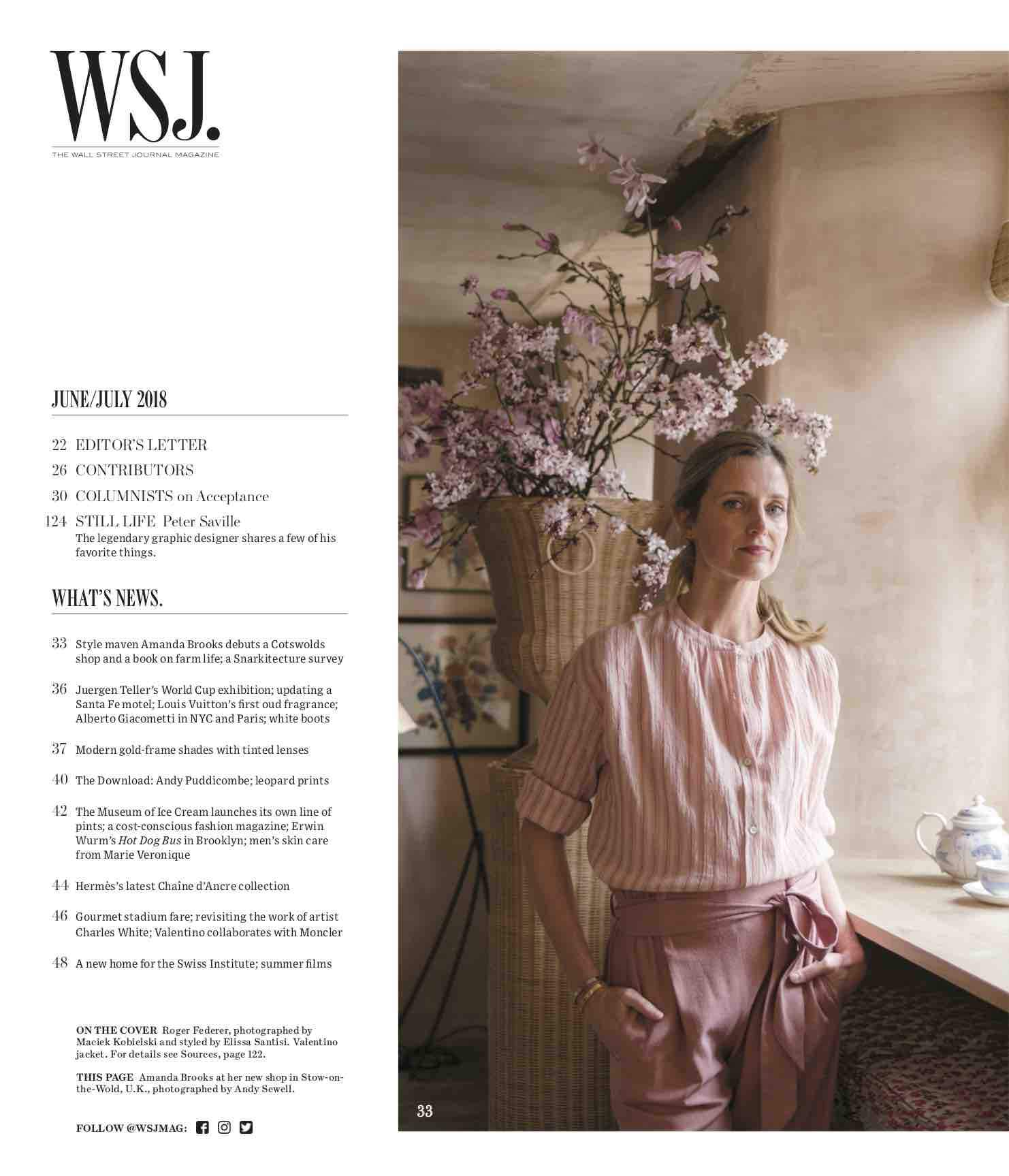 Roger Federer | WSJ. Magazine, June/July 2018 - Image 2