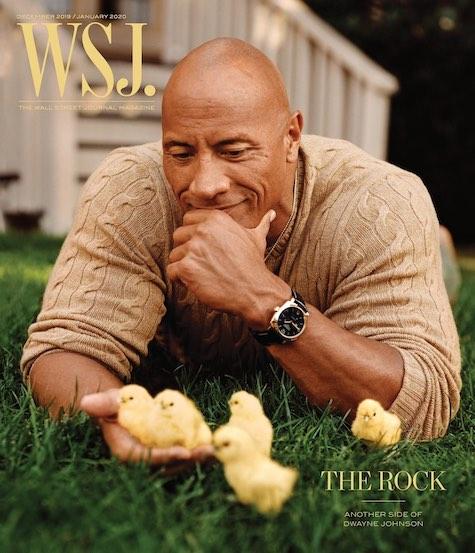 The Rock | WSJ. Magazine, December 2019 / January 2020