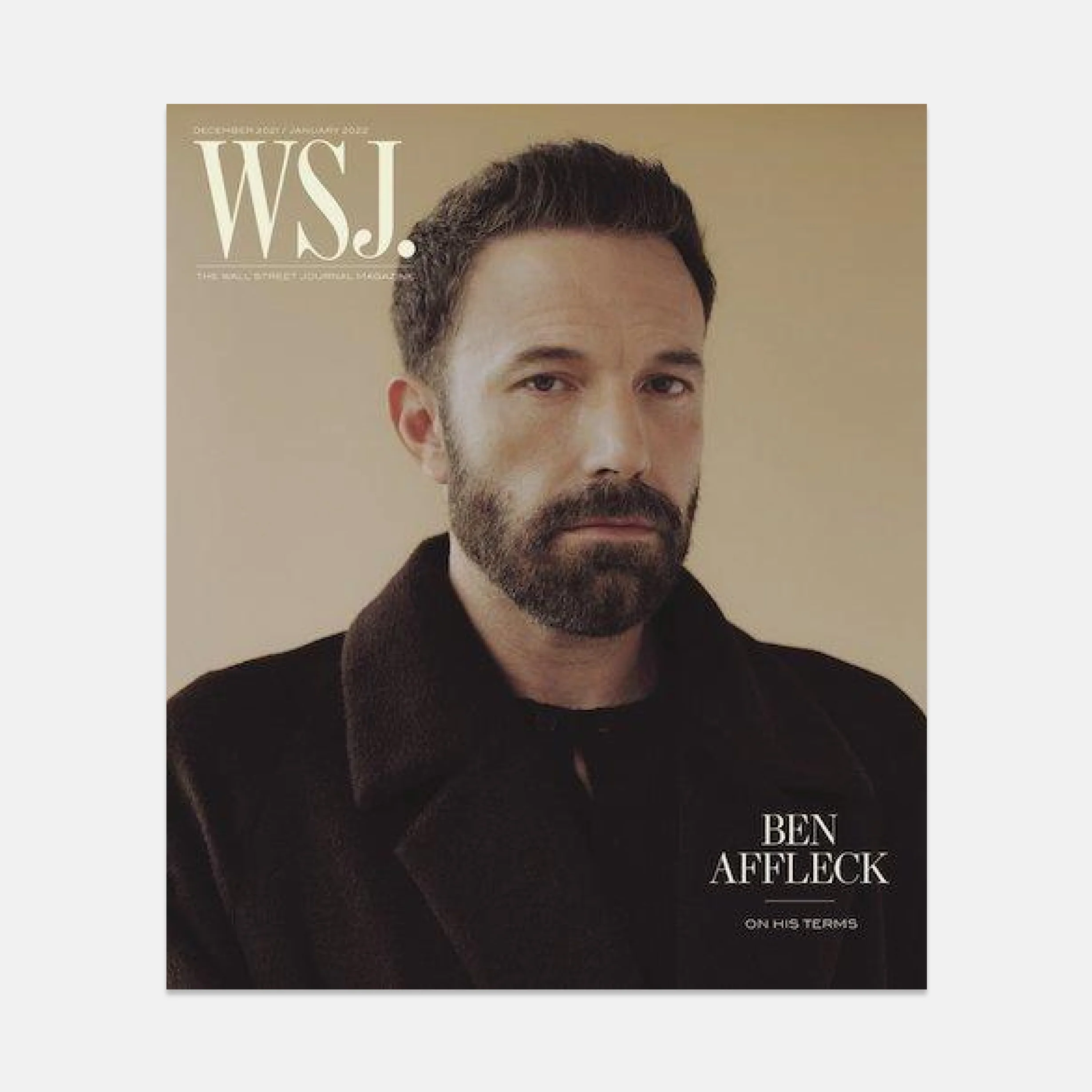 Ben Affleck | WSJ. Magazine, December 2021/January 2022